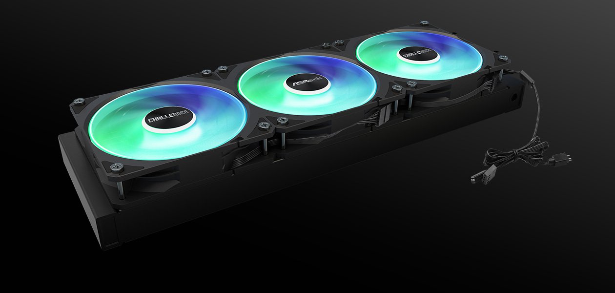 4SET-Pre-installed Fan with Hidden Cable Routing